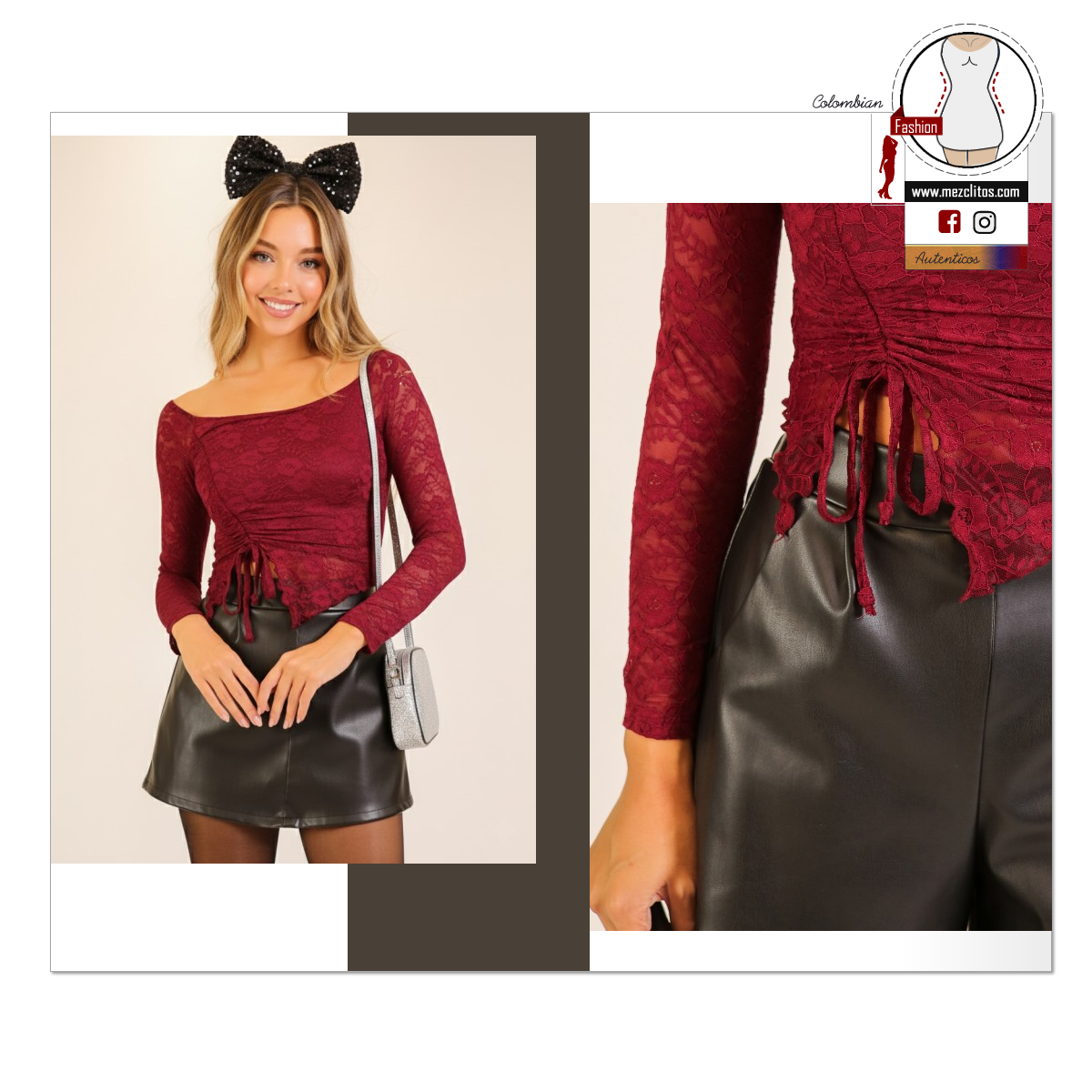 Top | Lace Drawstring | 4400