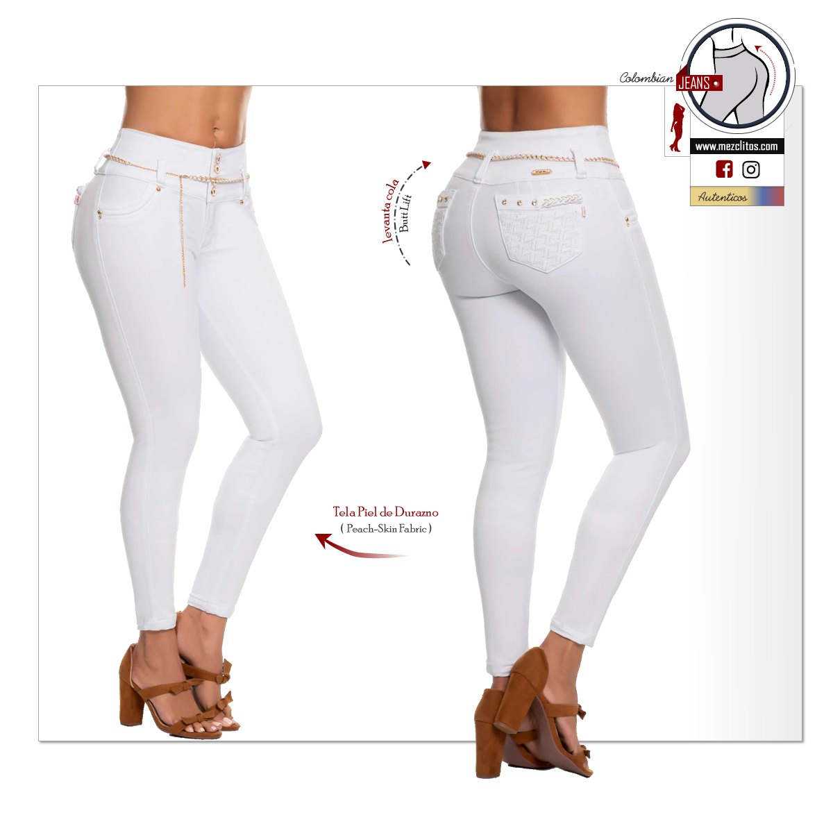 WOW Jeans Colombianos | Levanta Cola | 804878