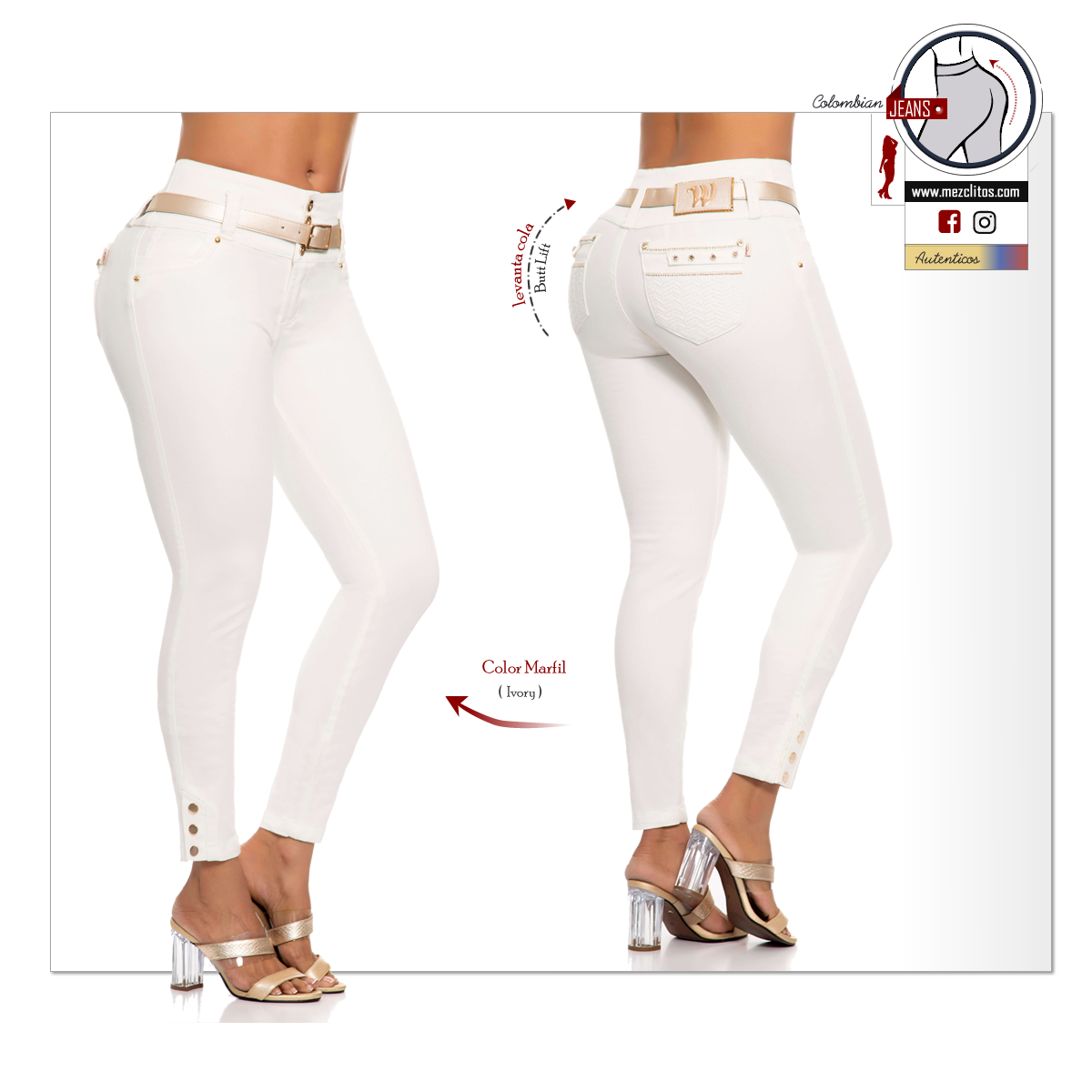 WOW Jeans Colombianos | Levanta Cola | 80619