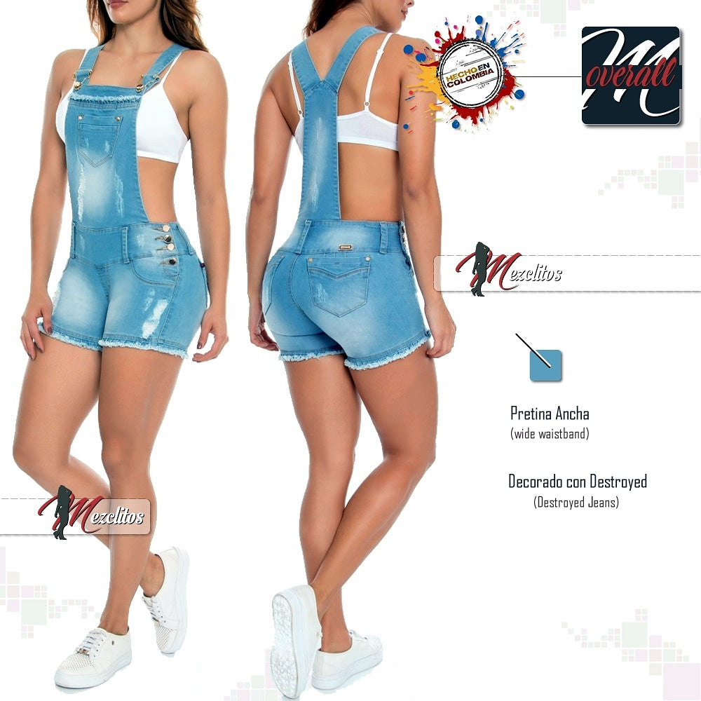 Overall Shorts 93602 - 100% Colombiano