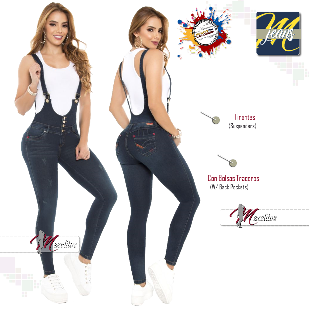 Pitbull Jeans Overol 6474 - 100% Colombiano