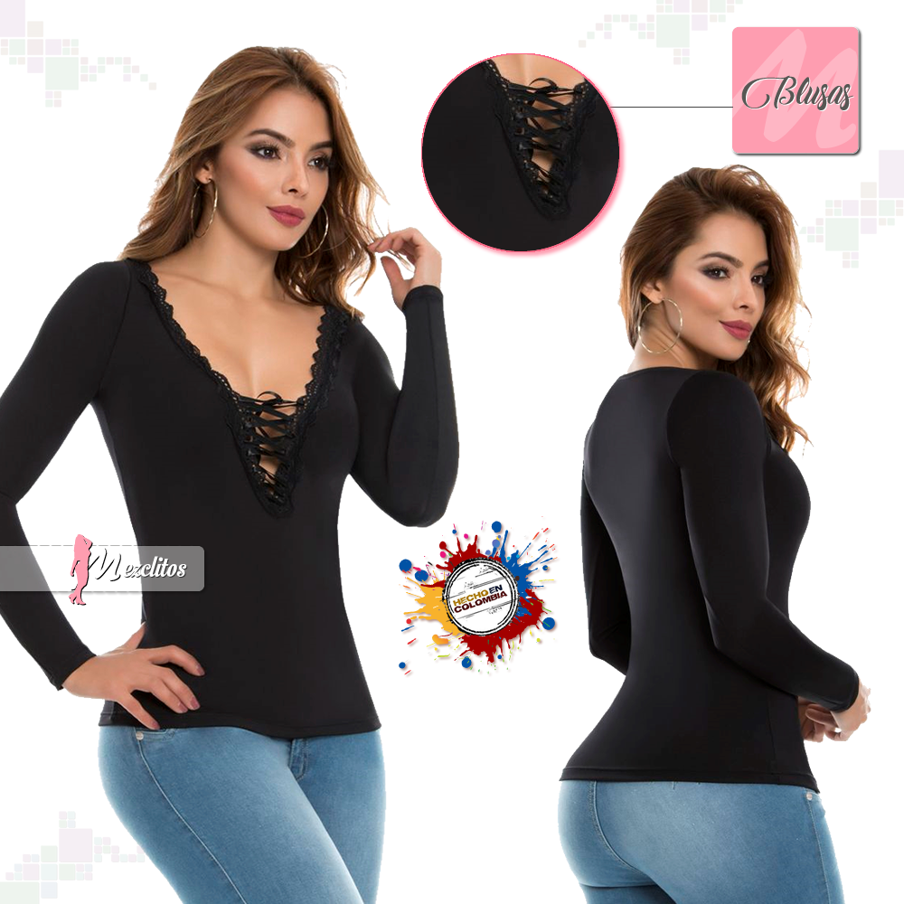 Blusa / Fashion Top 4101 - 100% Colombiano