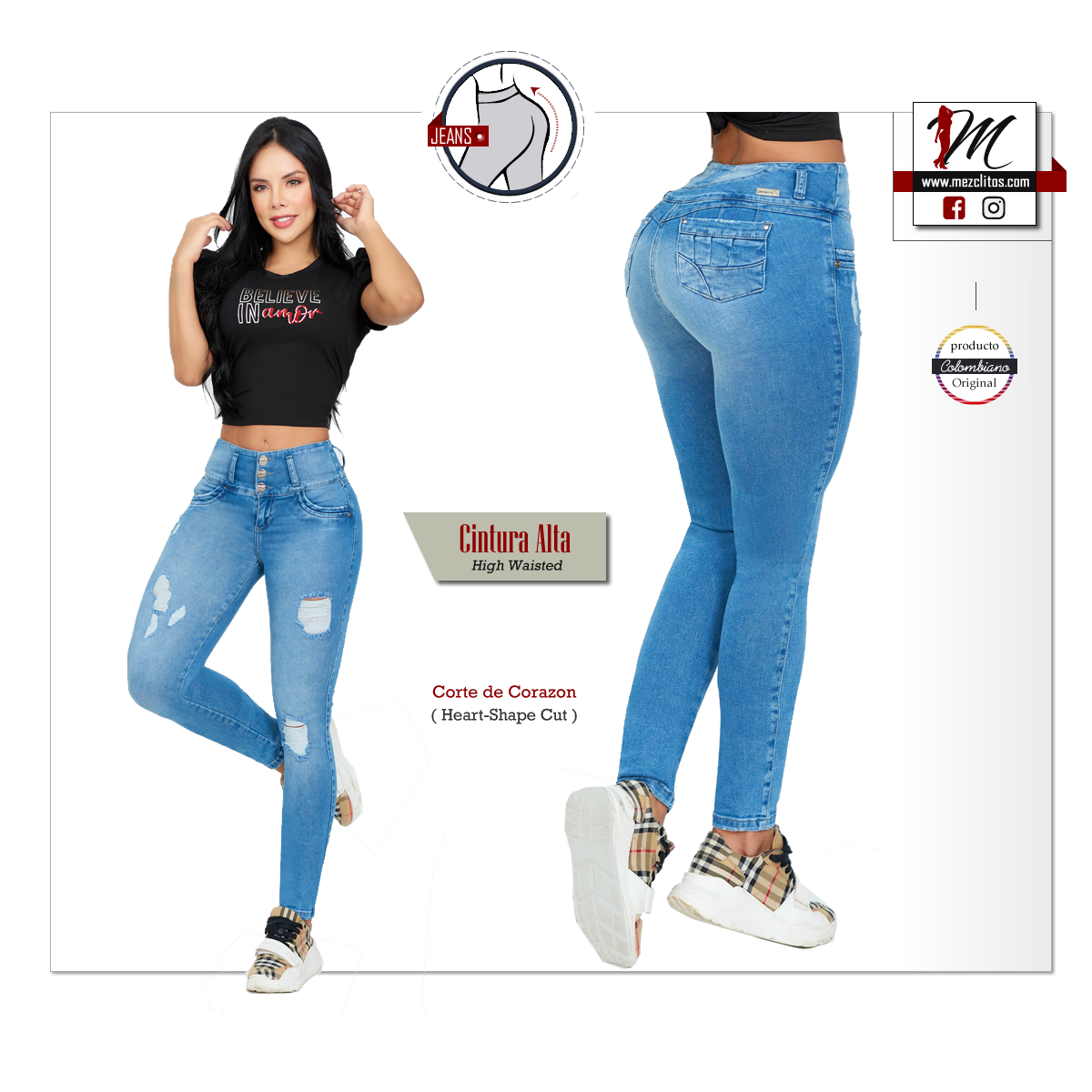 Cheviotto Jeans 13268 - 100% Colombianos