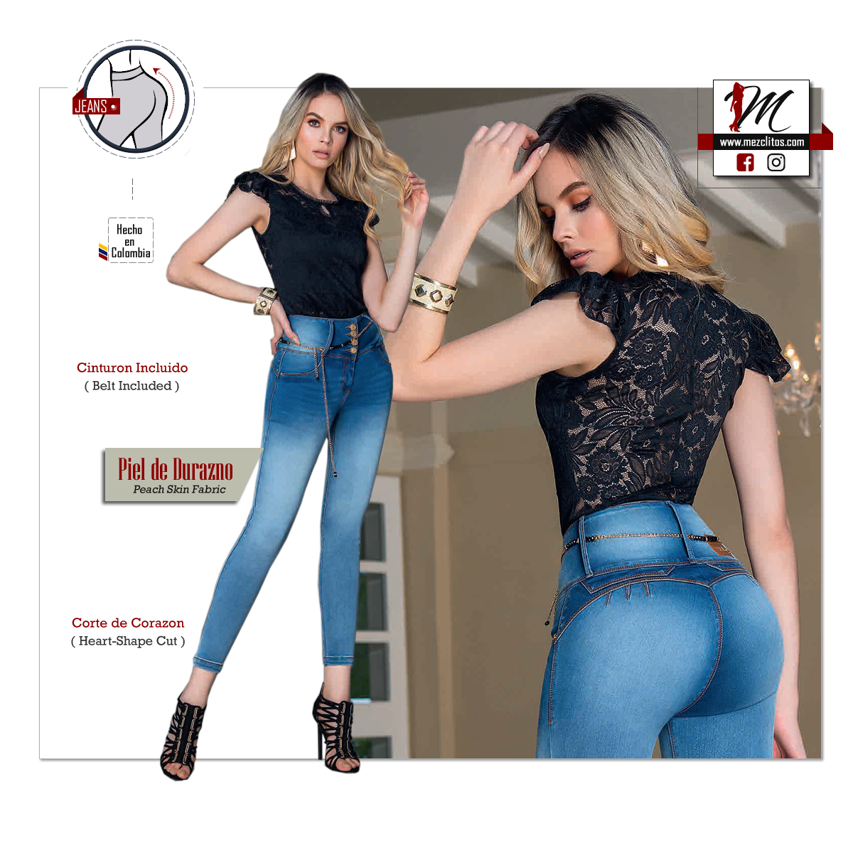 Deluxe Jeans 1066 - 100% Colombiano