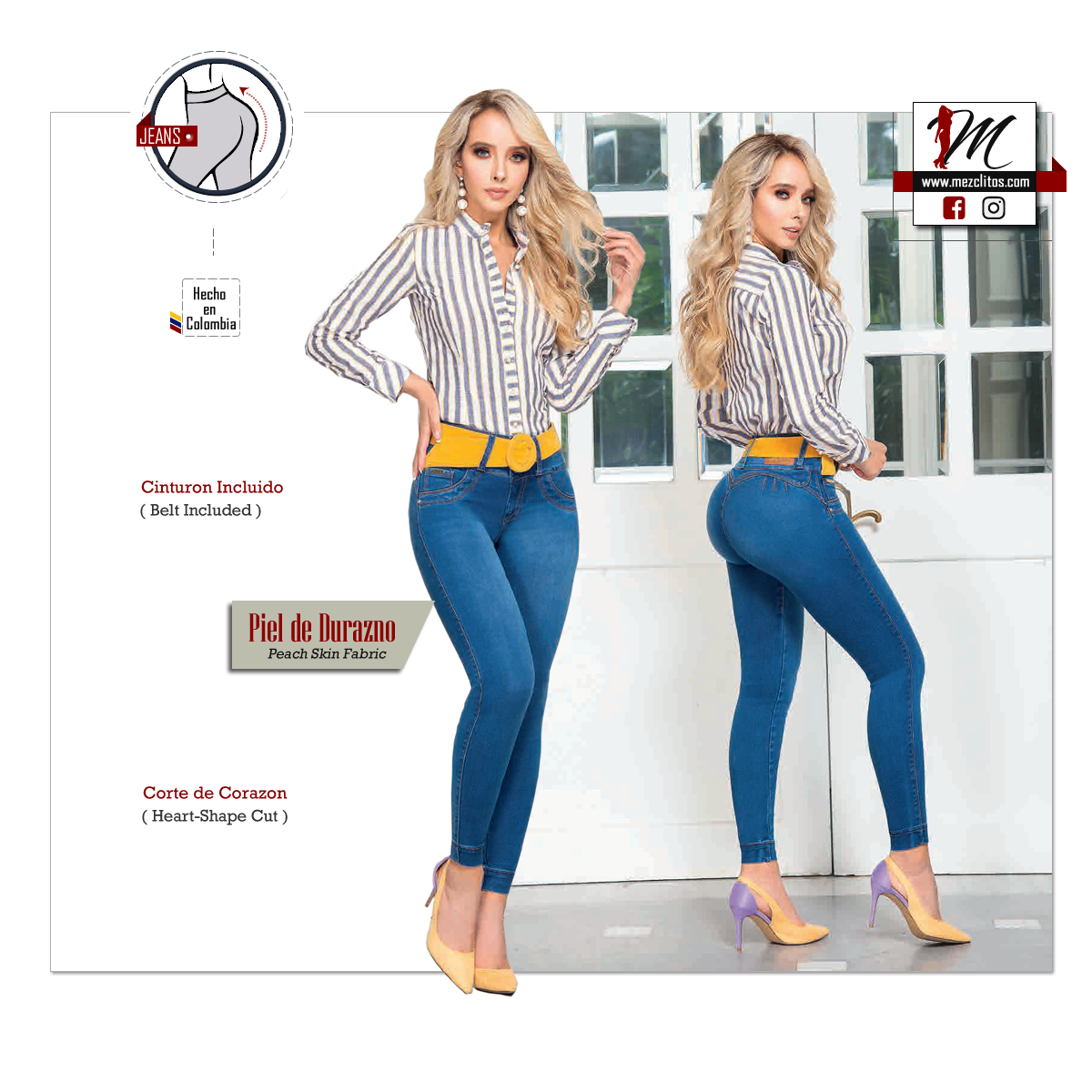 Deluxe Jeans 1070 - 100% Colombiano