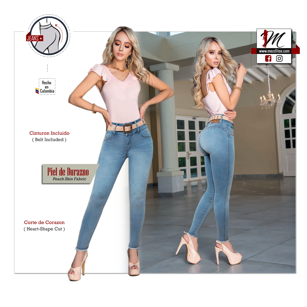 Deluxe Jeans 1071 - 100% Colombiano
