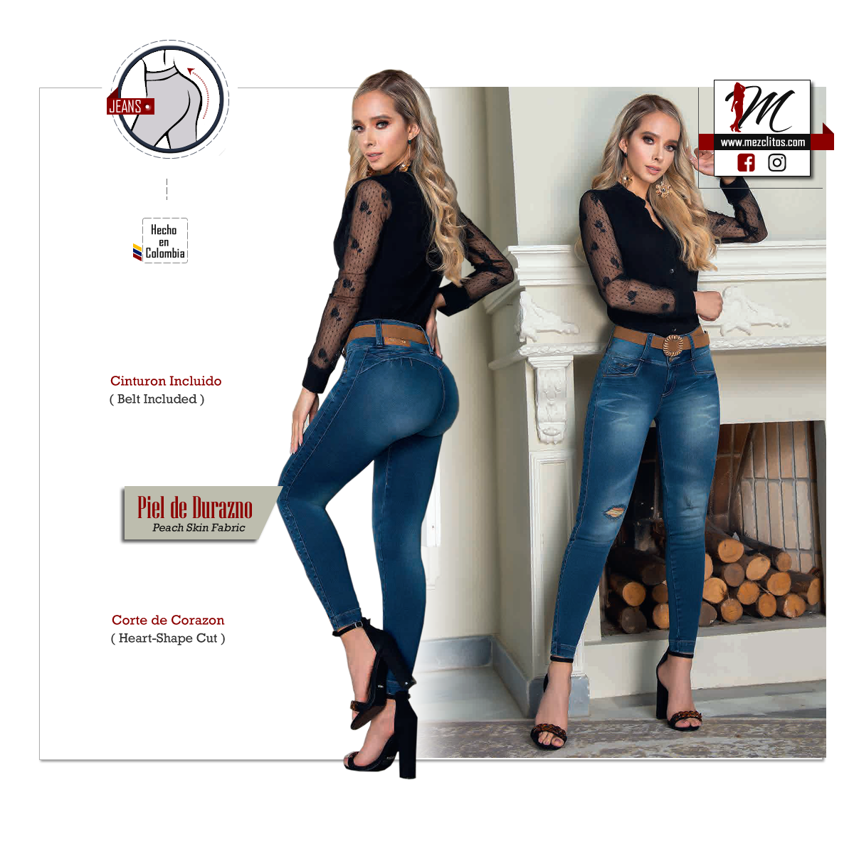 Deluxe Jeans 1072 - 100% Colombiano