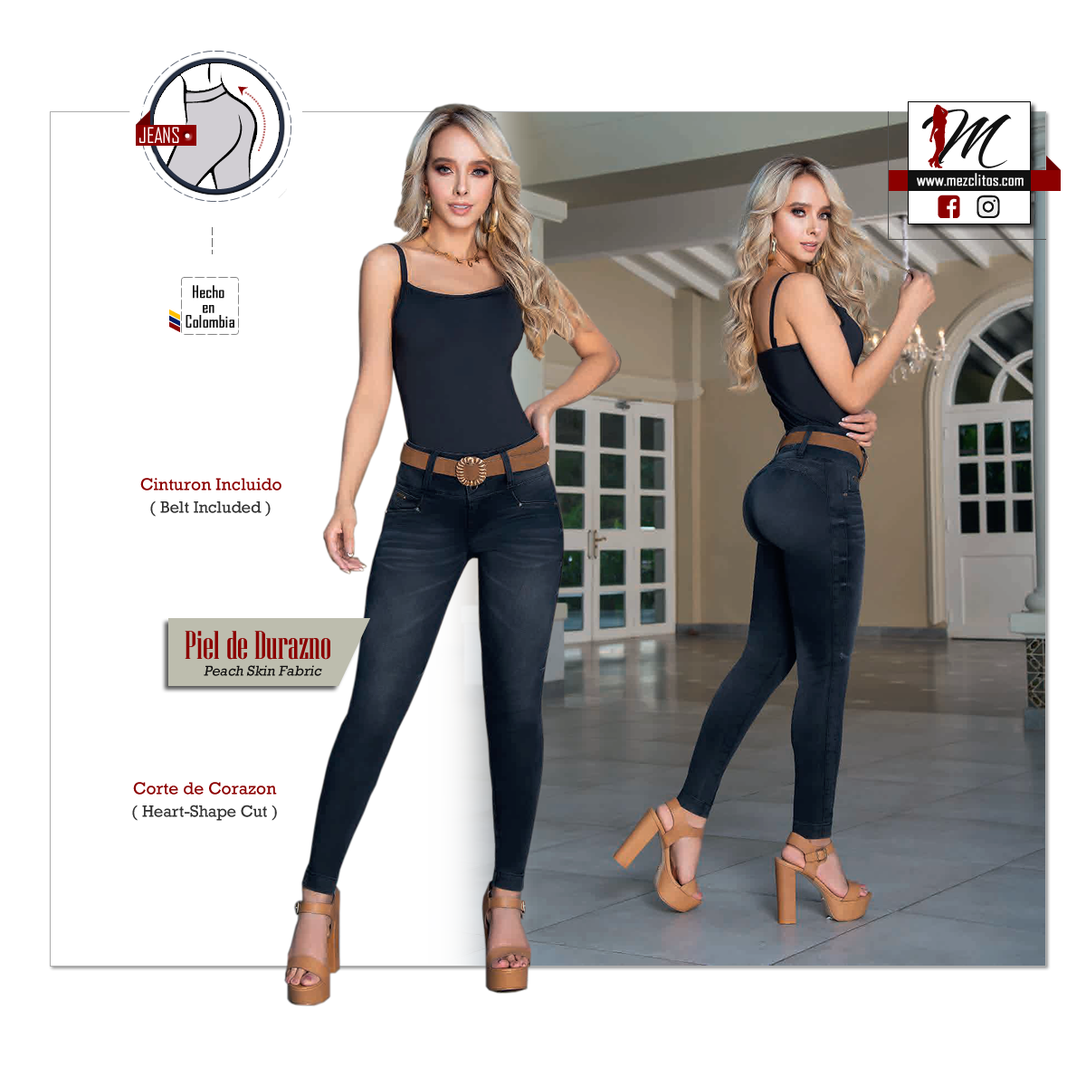 Deluxe Jeans 1073 - 100% Colombiano