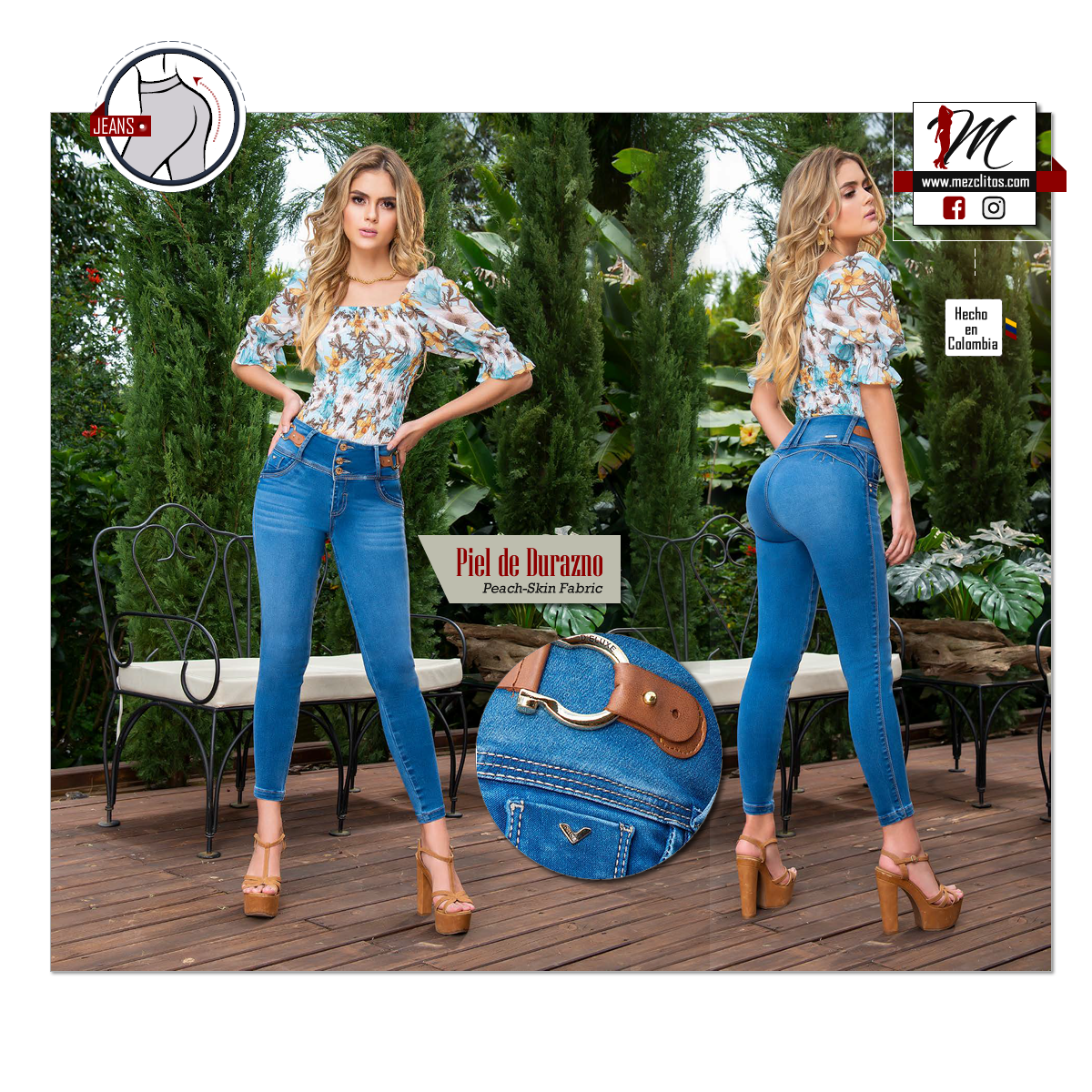 Deluxe Jeans 1097 - 100% Colombianos