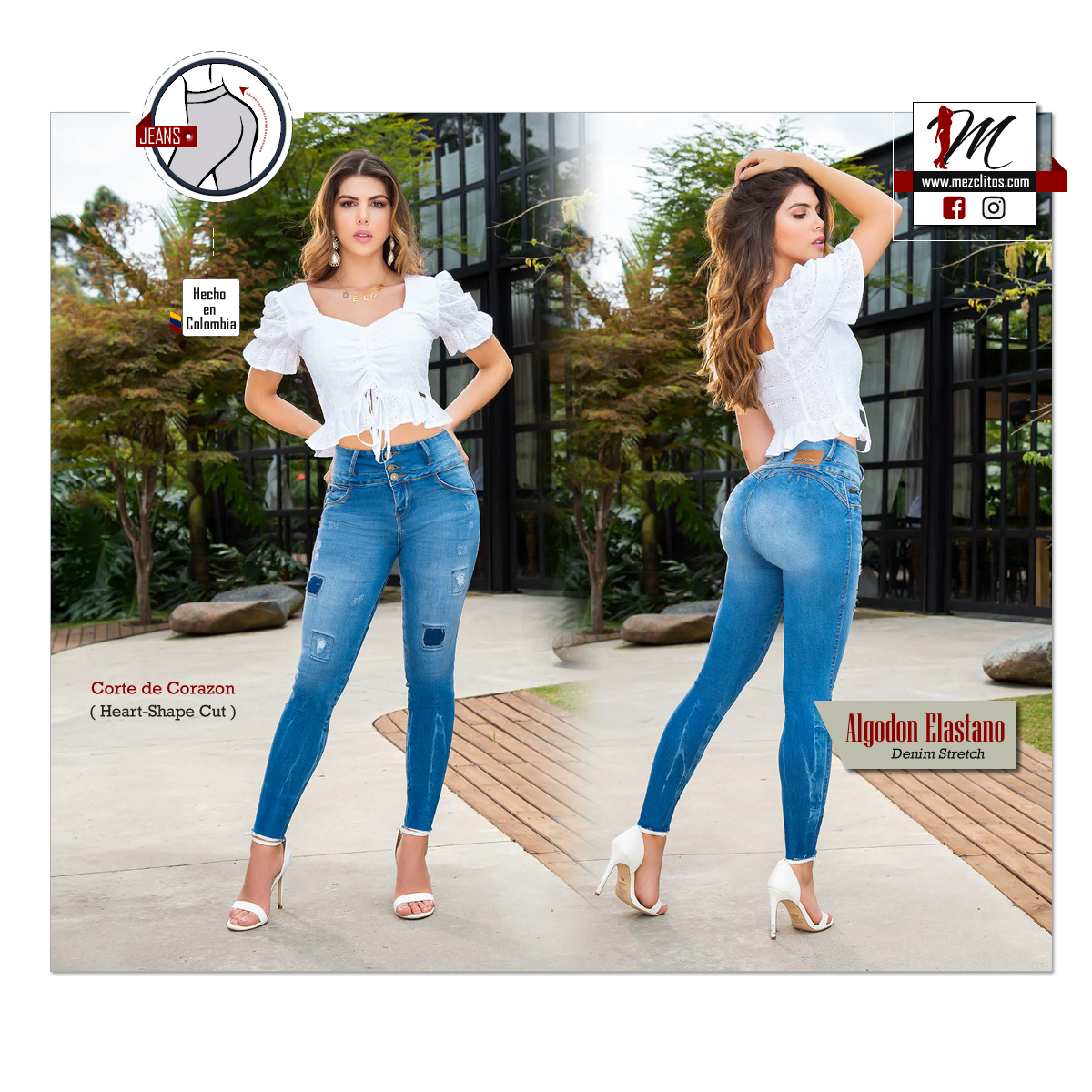 Deluxe Jeans 1115 - 100% Colombiano