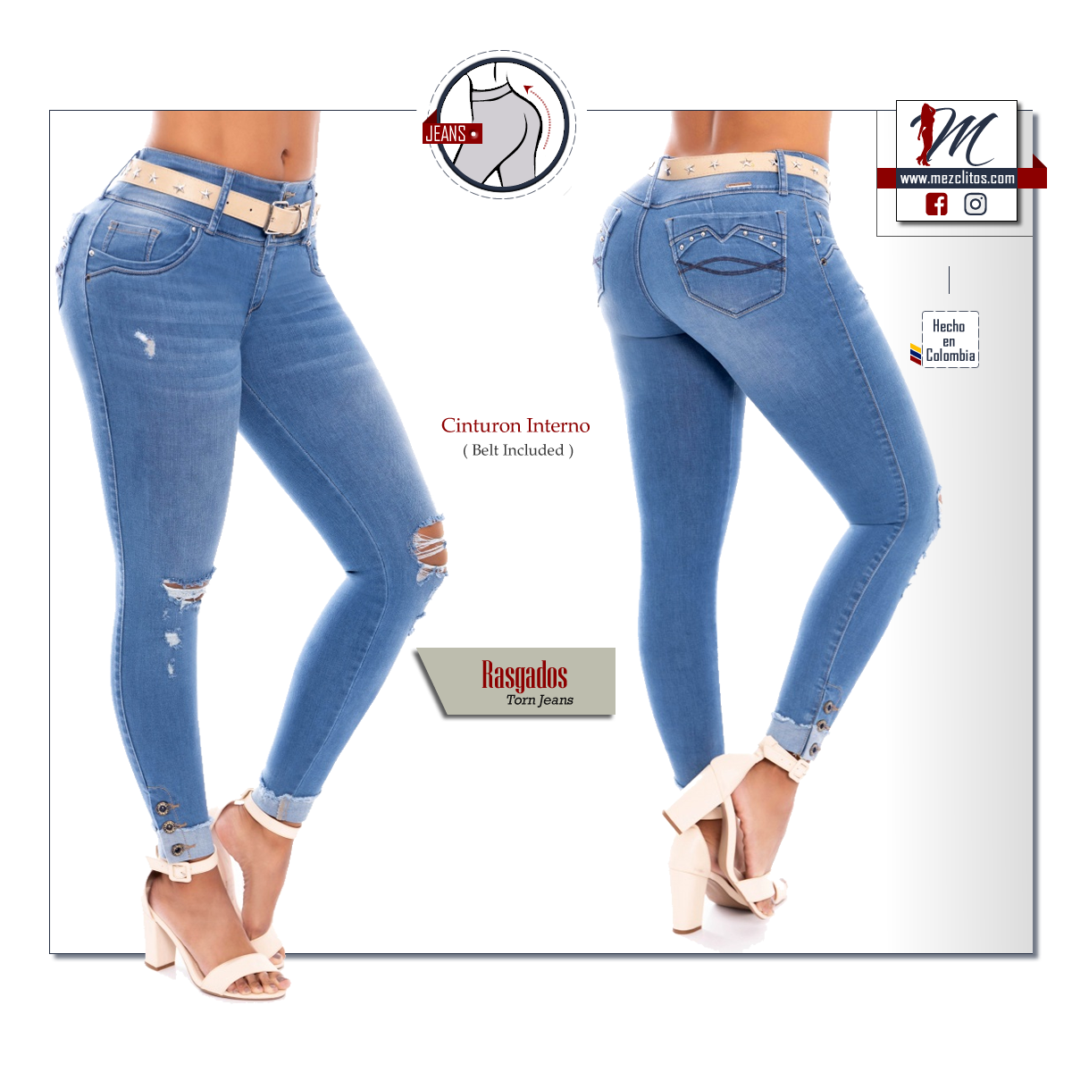 Lowell Jeans 501225 - 100% Colombianos