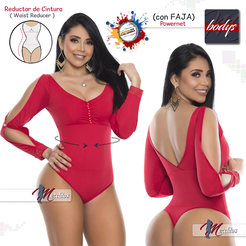 Pitbull Body 3287 (Red) - 100% Colombiano