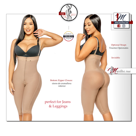 Stagmi Fajas 7108 - Strapless, Long Leg, & Invisble