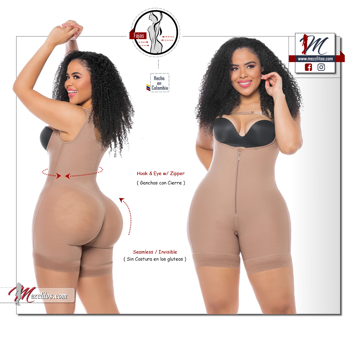 Stagmi Fajas 7090 Invisible - 100% Colombiano