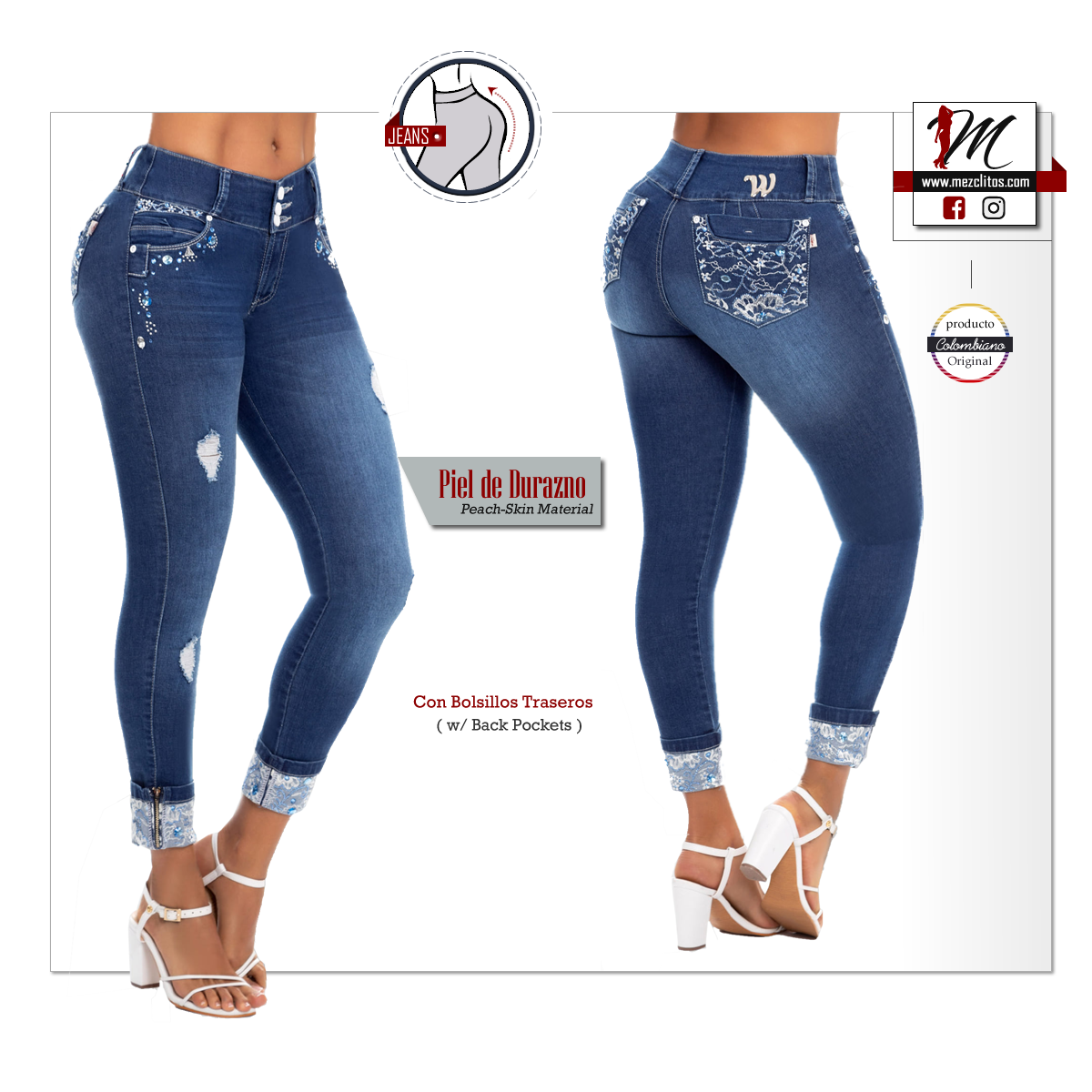 WOW Jeans 803788 - 100% Colombianos no