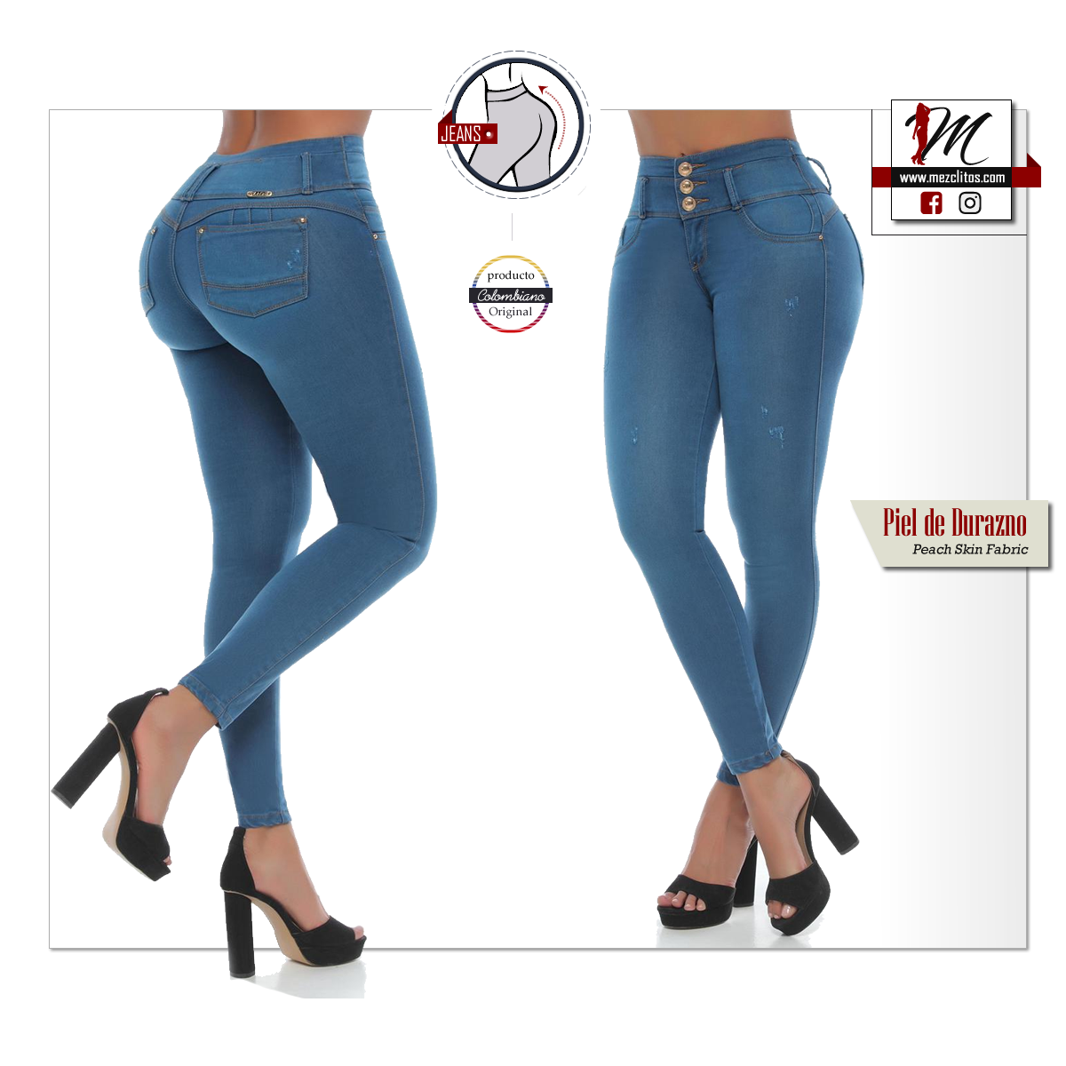 Zagi Jeans Colombianos Levanta Cola 6159