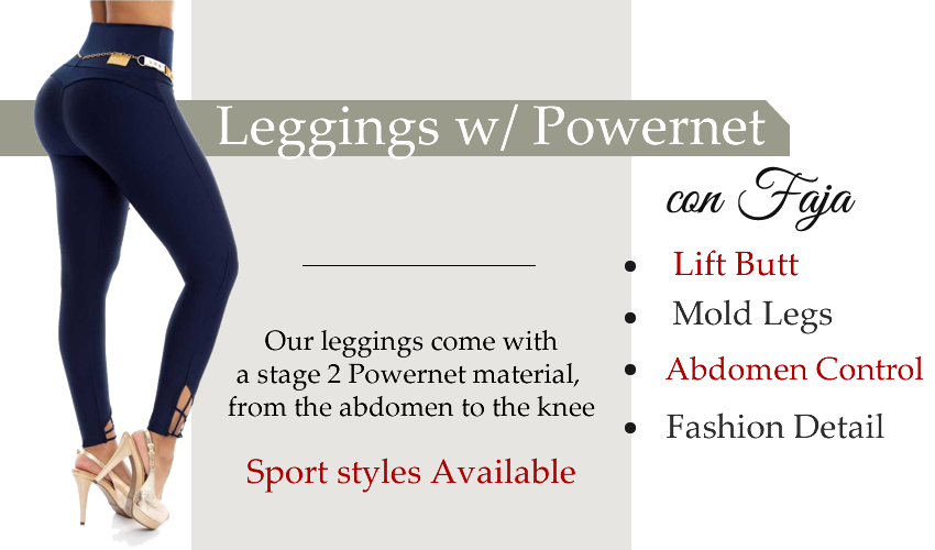 Buy Butt Lifter Leggings High Waist Shaper Powernet Levanta Cola  Colombianos 400BB Online at desertcartSeychelles