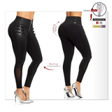 Lujuria Leggings Colombianos | Levanta Cola | Efecto Cuero | 71027