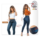 Bartolomeo Jeans Levanta Cola con Faja Interna 1611