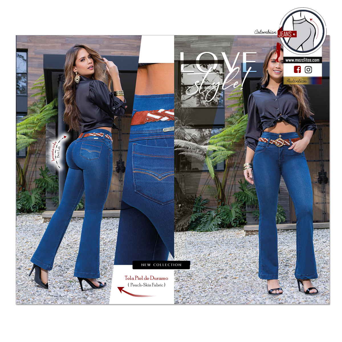 Tienda - Jeans Colombianos  Pantalones de moda, Jeans levanta