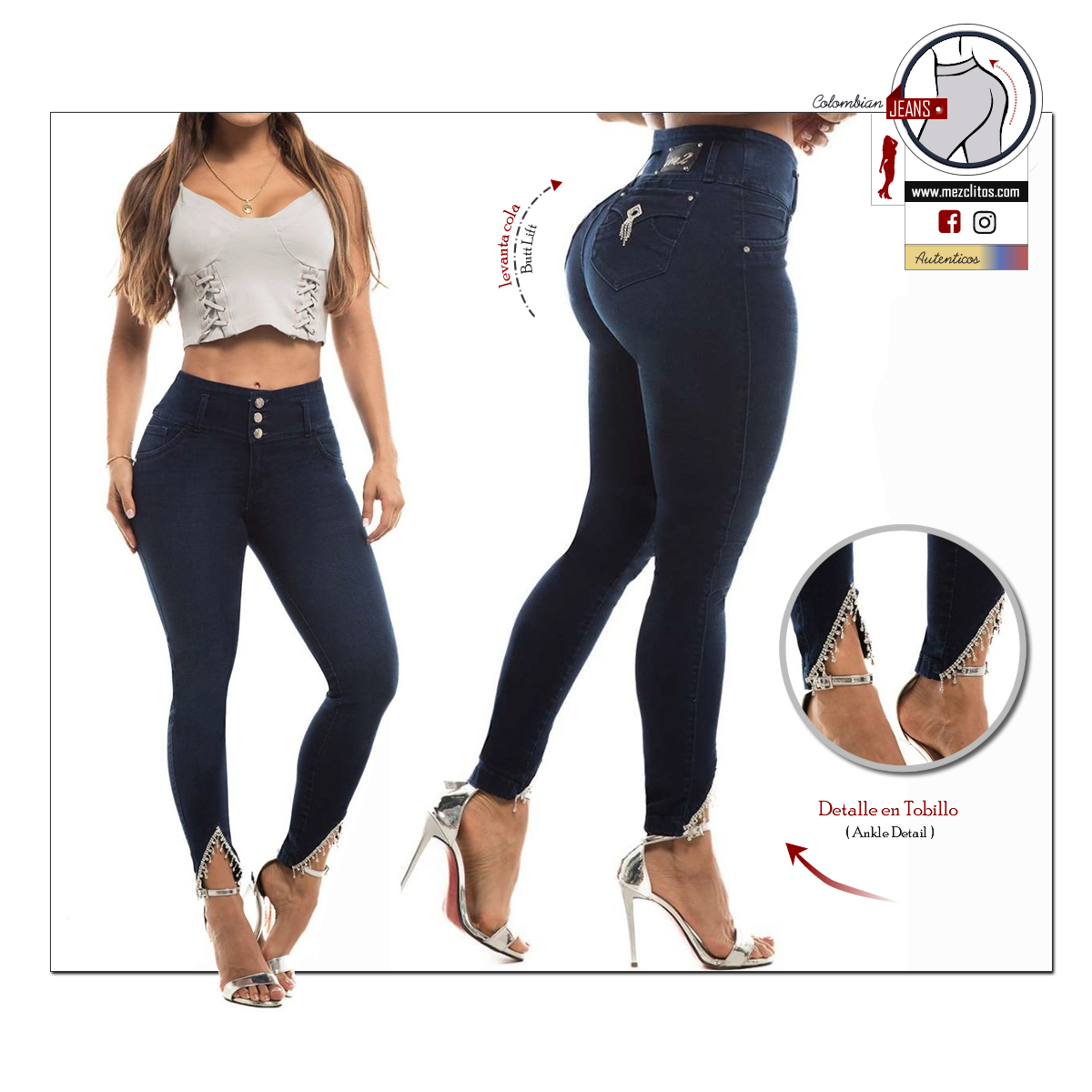 ENE2 Jeans Colombianos | Push UP | 90767
