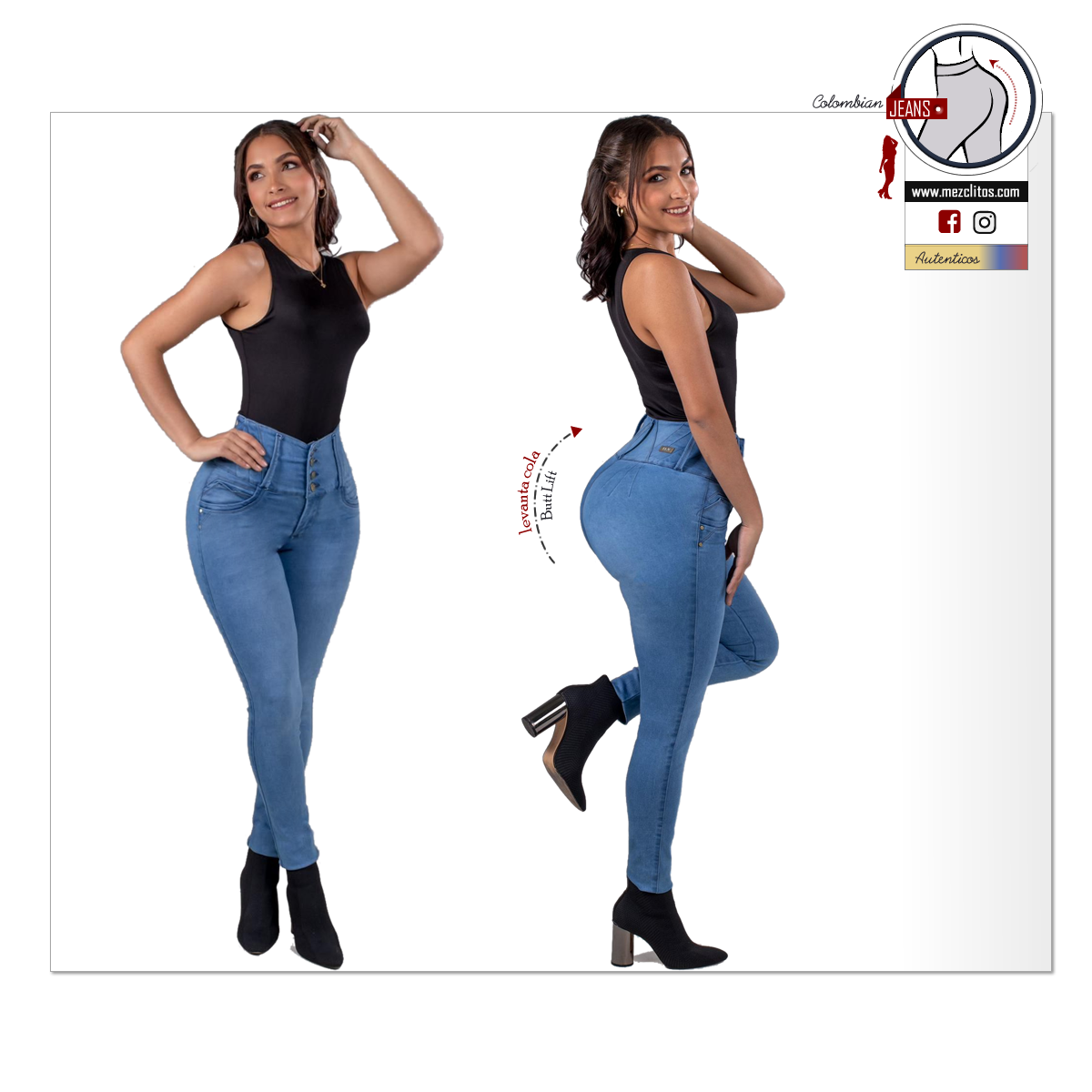 ILN Jeans Colombianos | Levanta Cola | ILEV 03