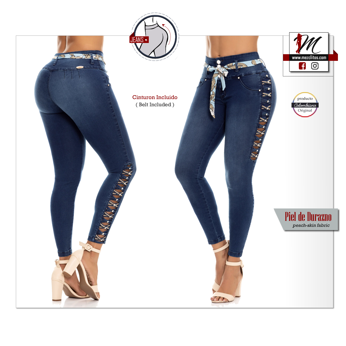 Lujuria Jeans Levanta Cola | Push UP 708327