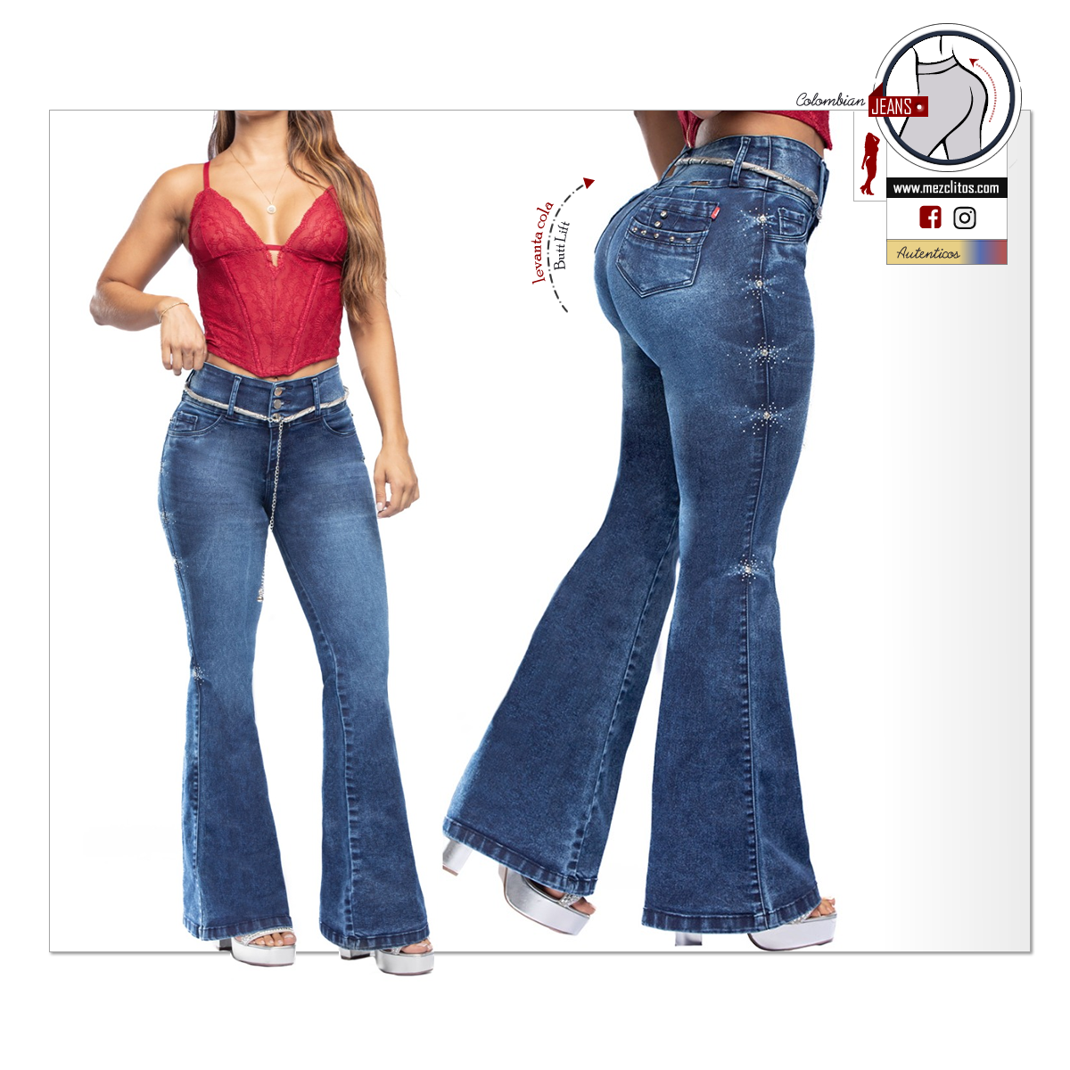 Lujuria Jeans Colombianos | Levanta Cola | 71572