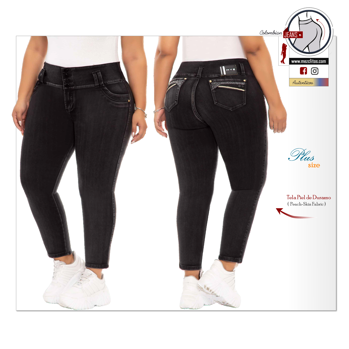 NYE Jeans Levanta Cola | Plus Size | 63929
