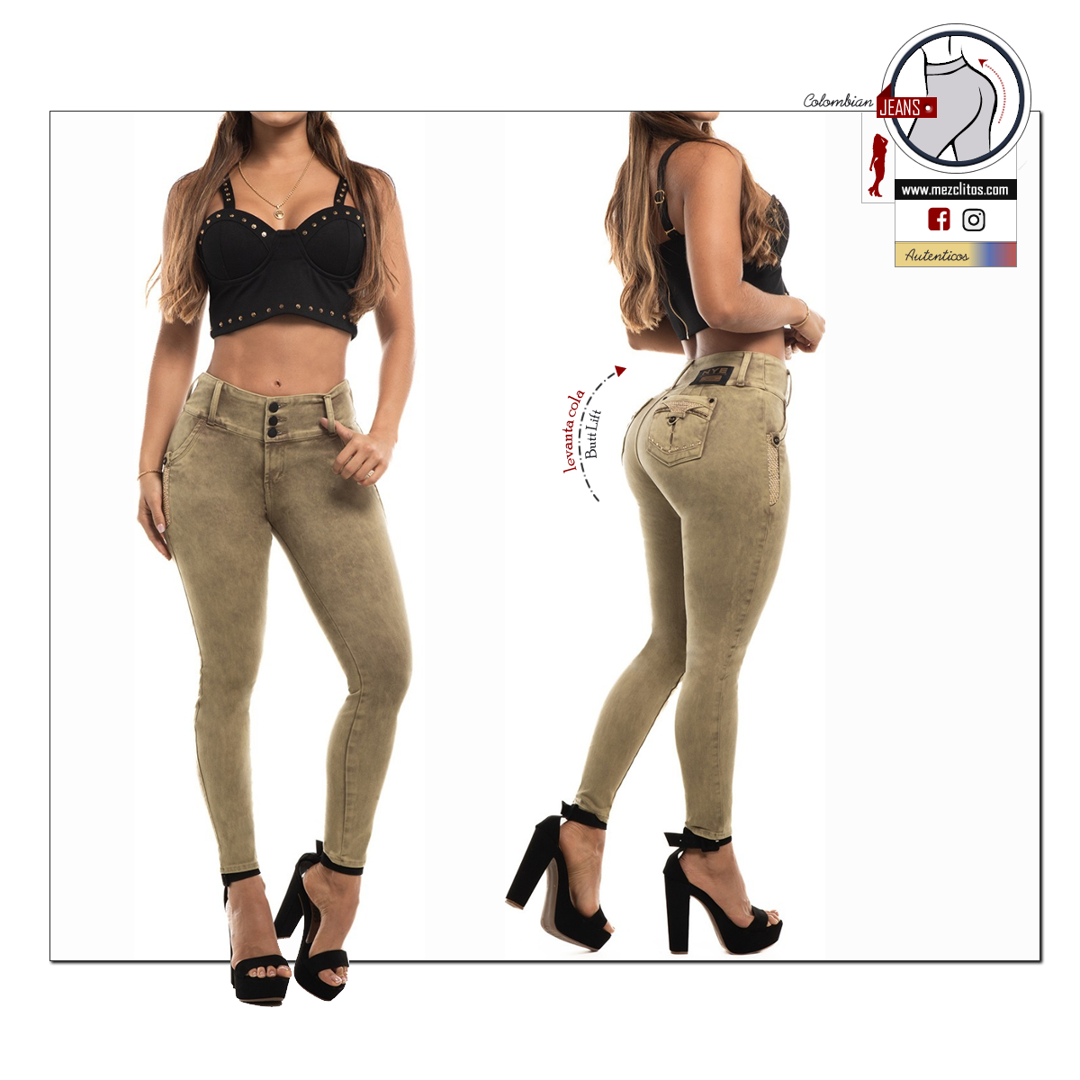 NYE Jeans Colombianos | Levanta Cola | 64544