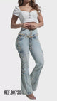 ENE2 Jeans Colombianos | Levanta Cola | Acampanado | 90730