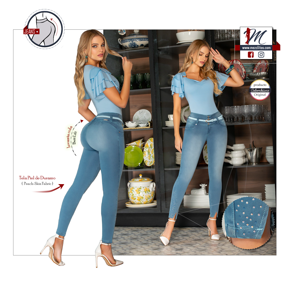 Seven7 Jeans 1161 - 100% Colombiano – Mezclitos