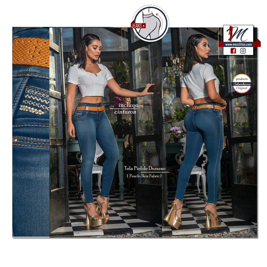 Seven7 Jeans Colombianos Levanta Cola 1307 – Mezclitos