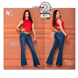 Seven7 Jeans Colombianos | Levanta Cola | Acampanado | 1581