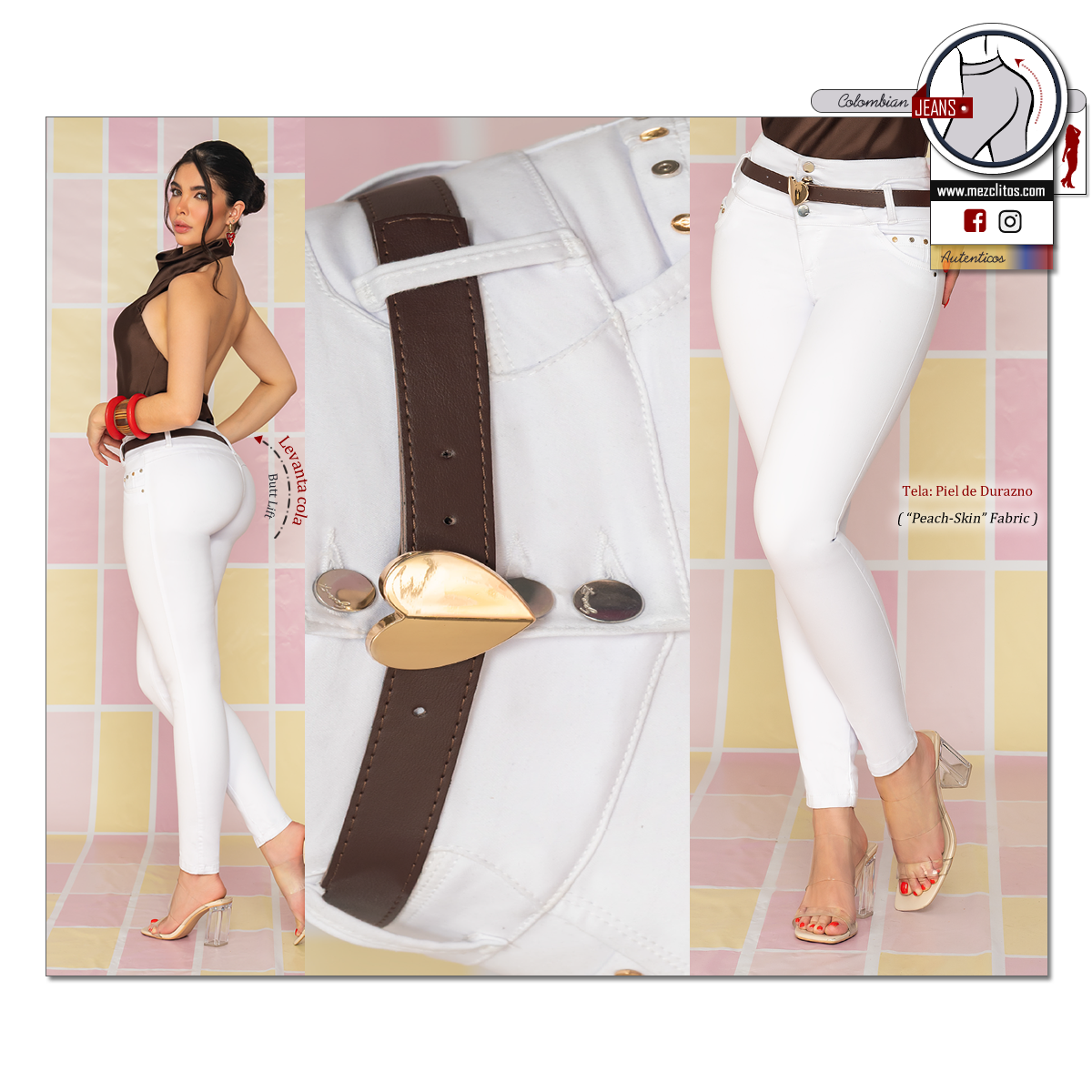 Seven7 Jeans Colombianos | Levanta Cola | 1888