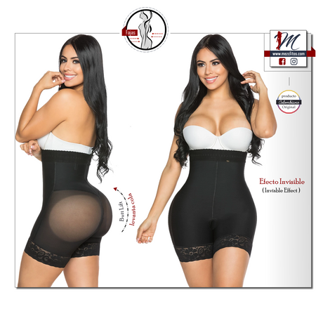 Panty Shorts w/ Abdomen Control  & Invisible Effect 4004  - 100% Colombiano