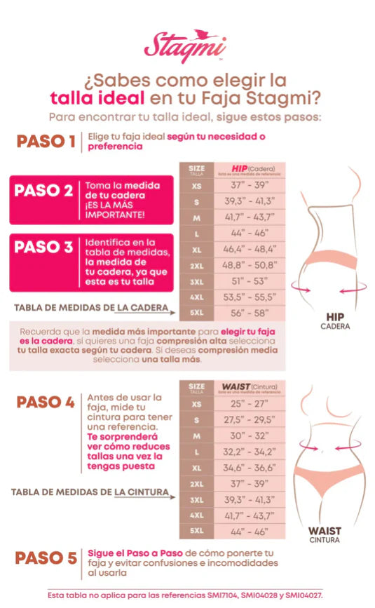 Stagmi Fajas | Ultra Invisible | Progresiva | 7132