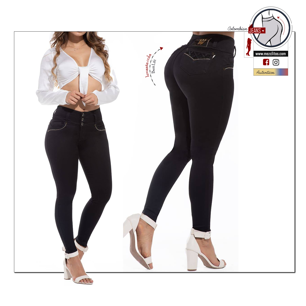 WOW Jeans Colombianos | Levanta Cola | 80728