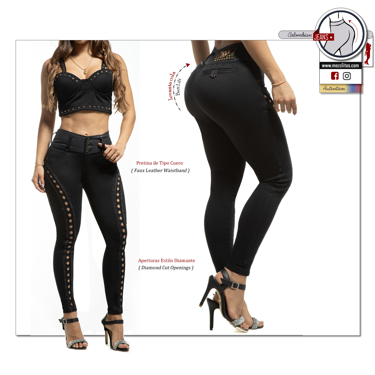 WOW Jeans Colombianos | Levanta Cola | 80845