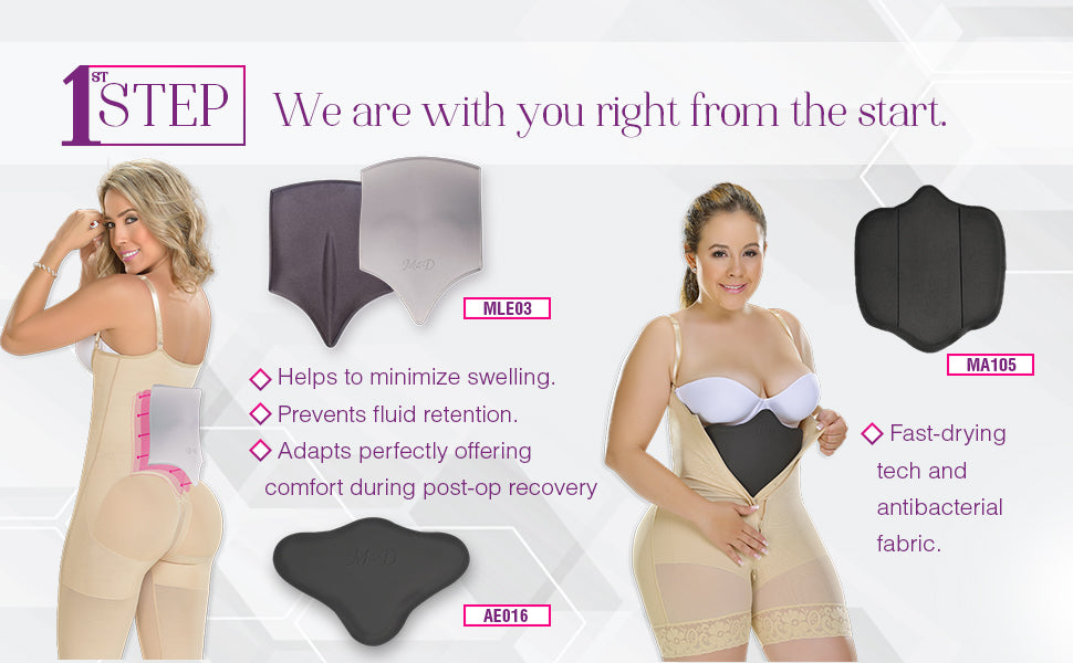 Buy Fajas Colombianas MYD TA101 Tabla anatómica con protector de cintura  Liposuction Board Liposuction Compression Garments Online at  desertcartKUWAIT