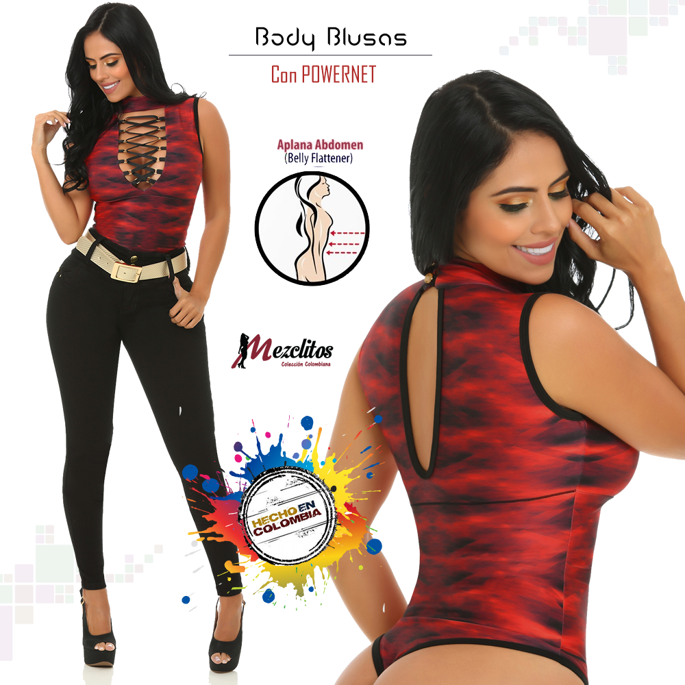 Colombiana Bodysuit Reductor con Faja Interna 3424