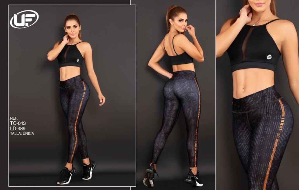 Sport Leggings 489 (One-Size) - 100% Colombiano