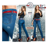 Bartolomeo Jeans Colombianos Doble Realce 1558