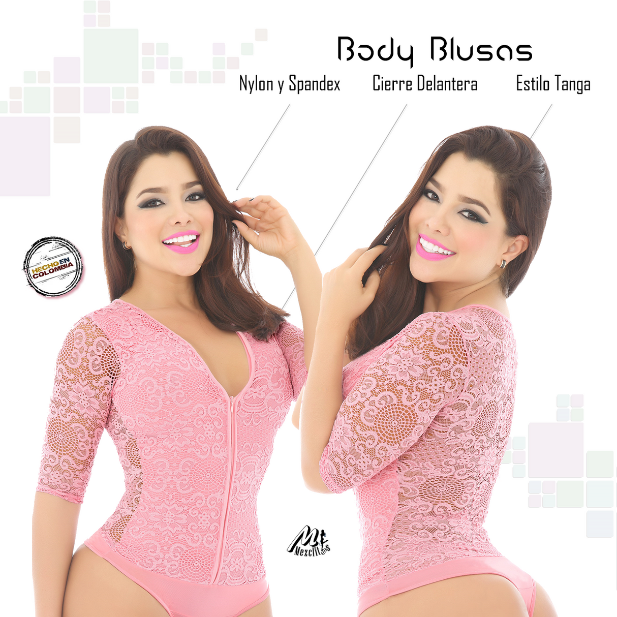 SKA Body Blusa 5BB21 - 100% Colombiano