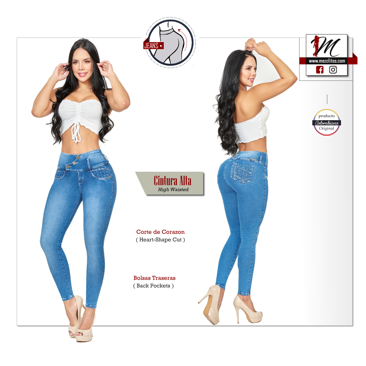 Cheviotto Jeans 13066 - 100% Colombianos – Mezclitos
