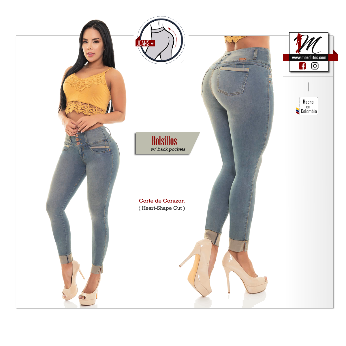 Cheviotto Jeans 10566 - 100% Colombiano