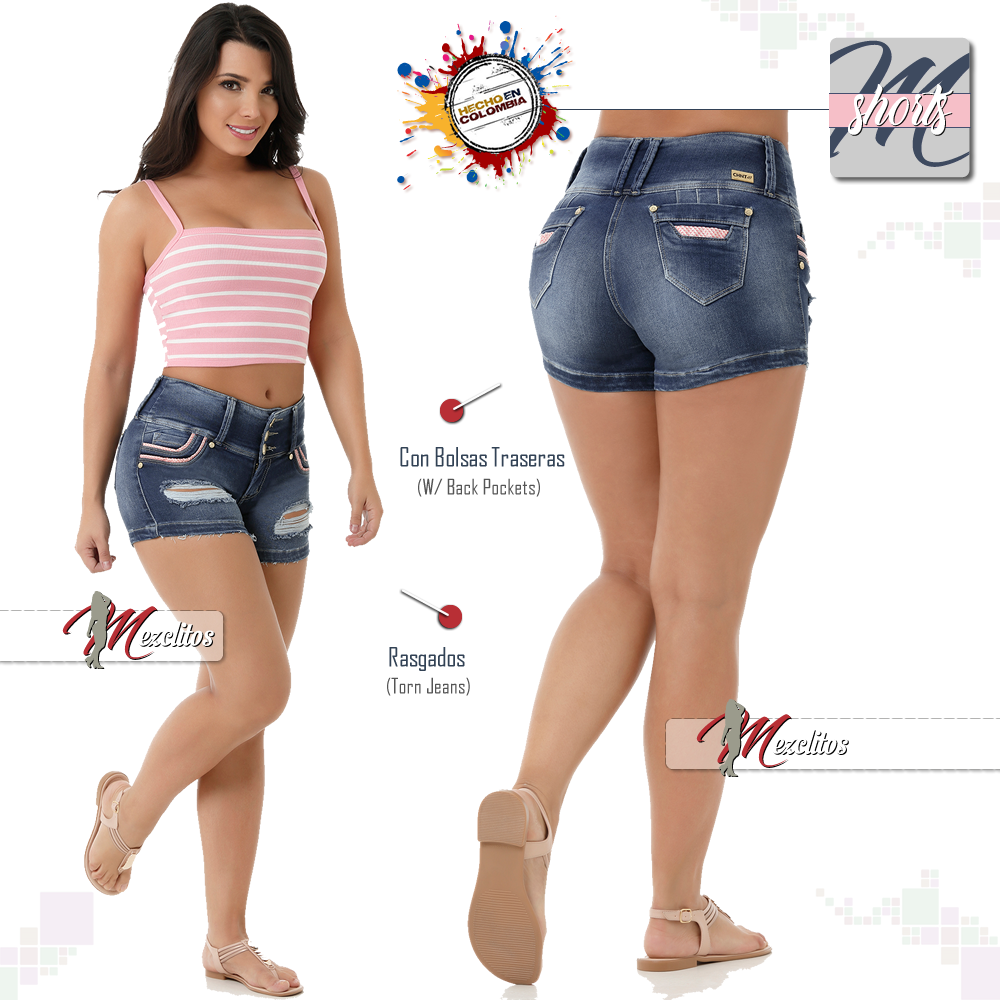 Deluxe Jeans Colombianos Levanta Cola Estilo Cuero 119 – Mezclitos