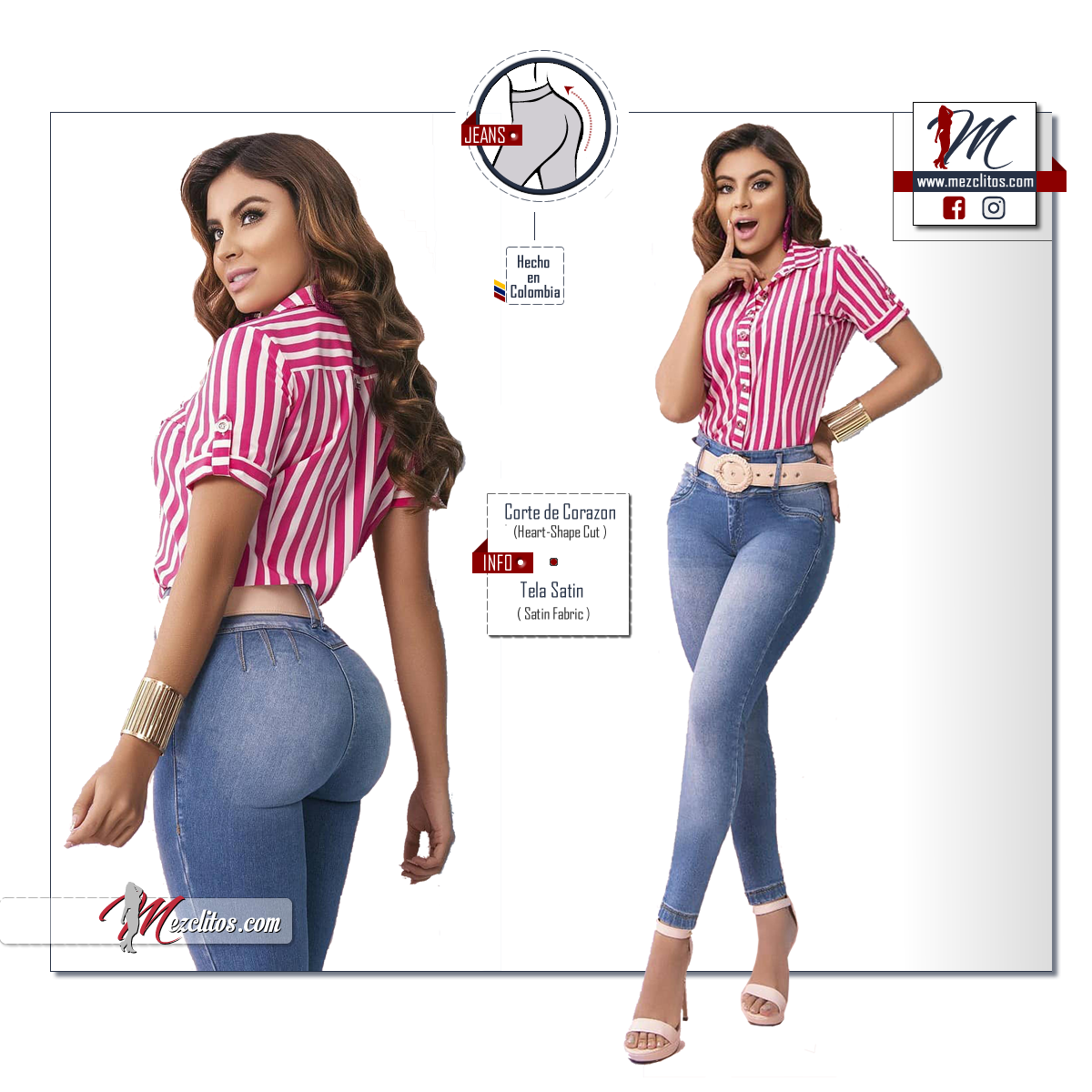 Catálogo de 2025 pantalones colombianos