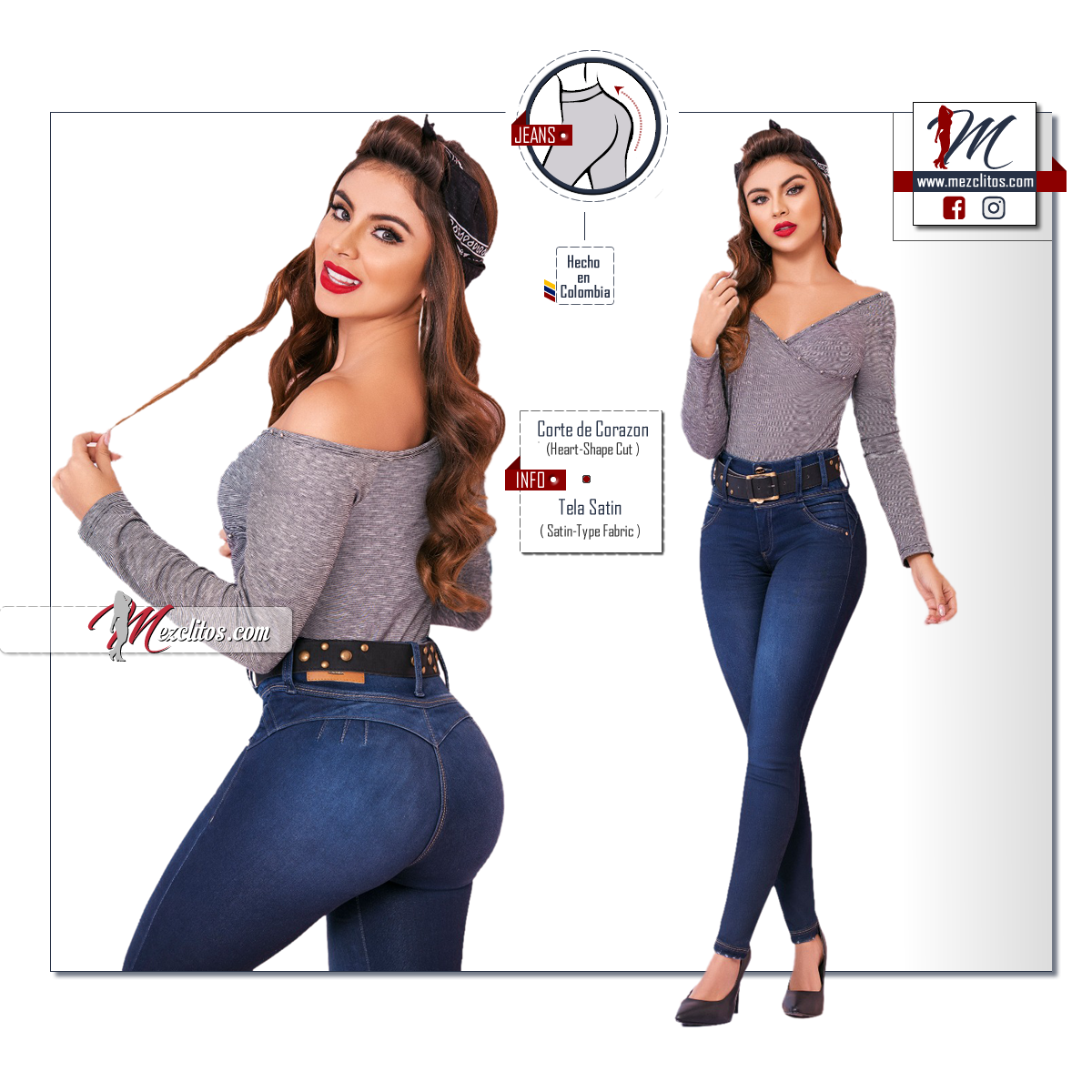 Deluxe Jeans 1124 - 100% Colombianos – Mezclitos