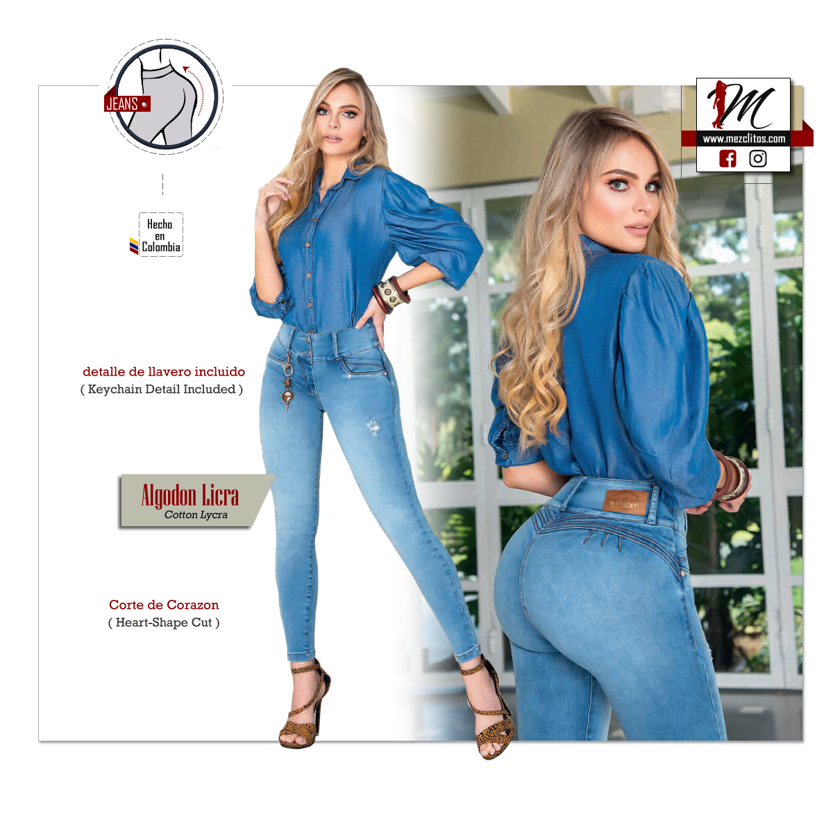 Deluxe Jeans 1080 - 100% Colombiano